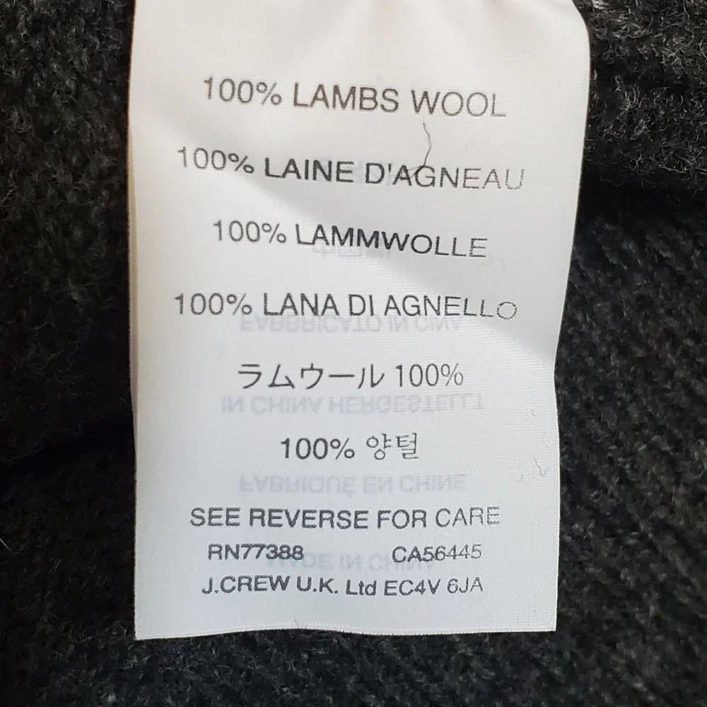 J. Crew crew lambswool
